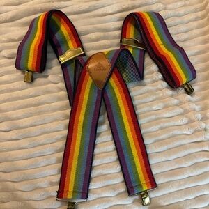 Leegin vintage rainbow suspenders